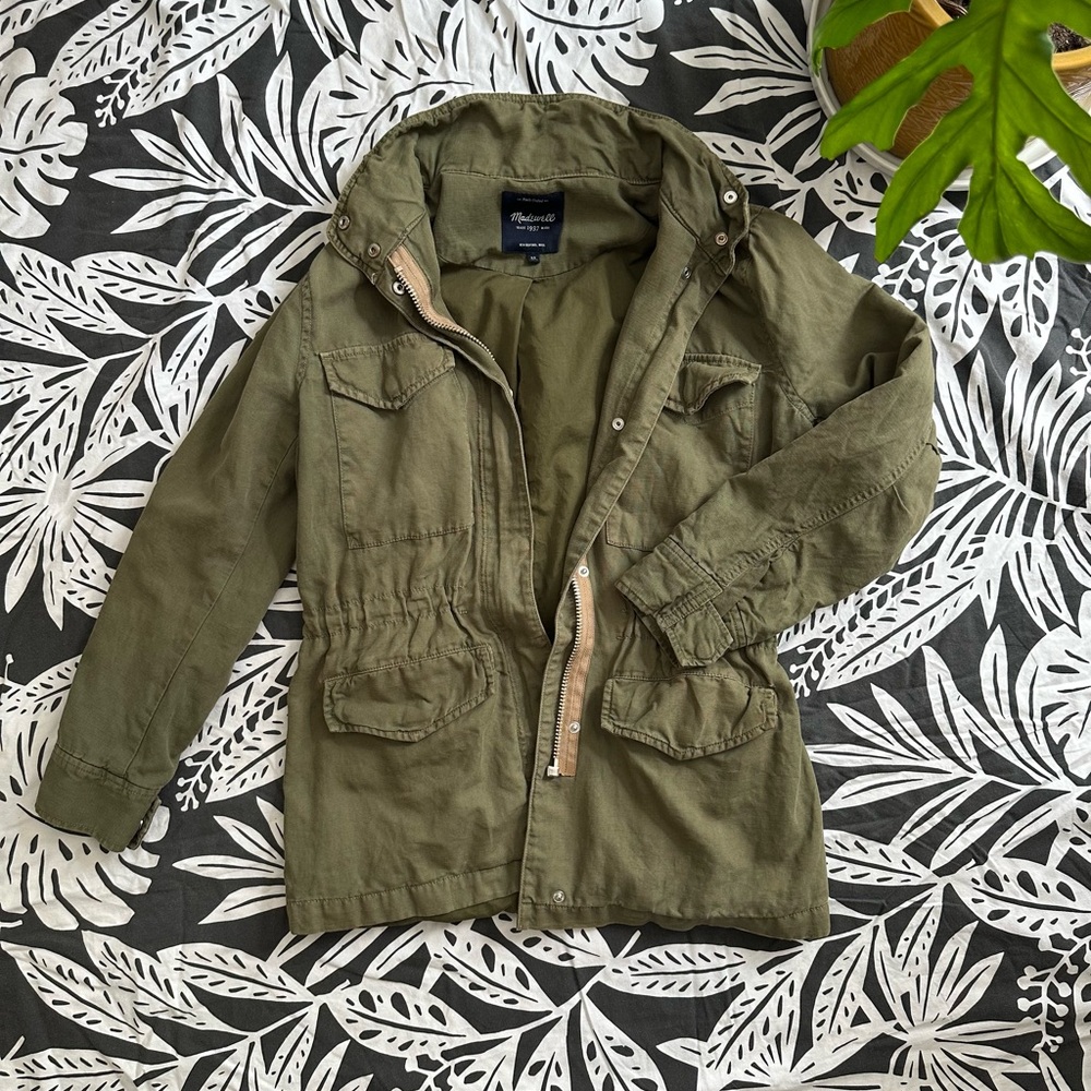 Madewell Women's Olive Green Coat